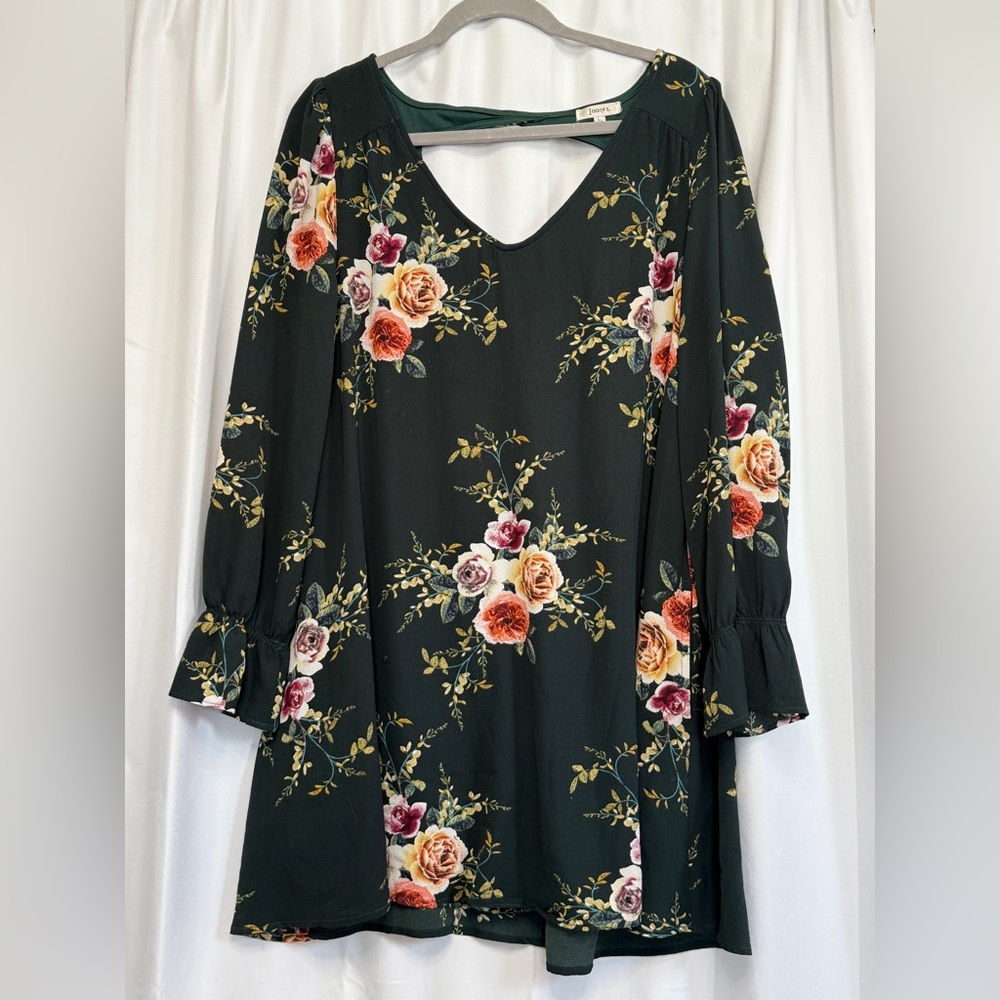 Floral Long Sleeve Dress